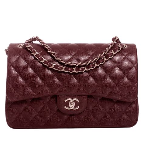 burgundy chanel flap|Chanel flap style code.